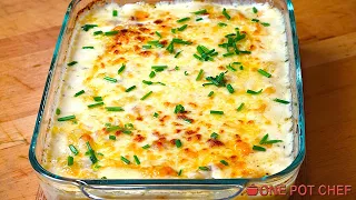 Shortcut Creamy Potato Bake | One Pot Chef