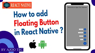 How to add Floating Button in react native in Hindi