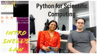 Intro with Snell s law Functions Interpolation and Plotting Scientific computing with Python 2