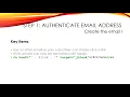 Password Recovery using PHP