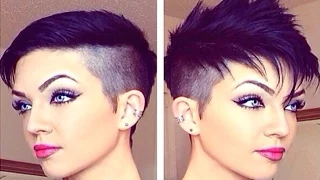 How to style a pixie cut and fauxhawk