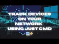 Track Devices on Local Network Using CMD MAC Address Port Scan Ping Monitoring Tutorial