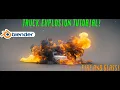 Blender 3d Explosion tutorial Dynamic truck explosion Ft KHAOS add-on