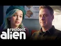 Harry Meets His Human Daughter Resident Alien S2 E5 SYFY