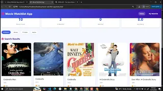 Movie Watchlist App Using HTML CSS and JavaScript with Source Code