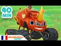 Blaze et les Monster Machines | 40 MINUTES des animaux les plus MIGNONS | Nick Jr.