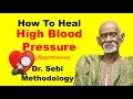 How To Heal High Blood Pressure Hypertension - Dr Sebi Methodology