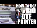 How to run the Ricoma Revel 2402 T DTF Printer