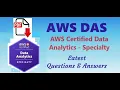 Part AWS DAS Amazon AWS Certified Data Analytics Specialty - Latest Questions and Answers