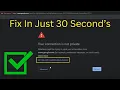 How To Fix NET ERR - CERT
