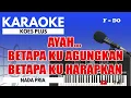 Karaoke - Ayah // Koes Plus ( Nada Pria )