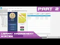 JavaFX Tutorial PART - Library Management System Application with SOURCE CODE in Java