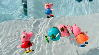 Peppa Pig Toys Bubbles Water Jumping Fun!