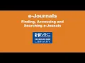 e-Journals