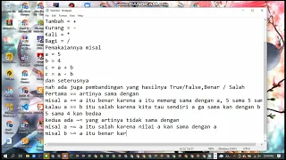 Dasar Lua untuk Teohook PART 2 Operator Perbandingan