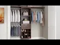 Allen Roth Closet Organiser Side Shelf Install