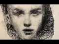 CHARCOAL DRAWING TUTORIAL WITH ONLY 1 PIECE OF CHARCOAL