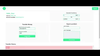 full stack banking app created using and Django-rest-framework