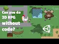 Can you make a 2D RPG Game With No Code Unity RPG Template