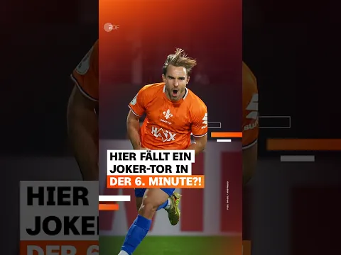 Das war sein erster Ballkontakt btw 😮💨| ZDFsportstudio | #shorts