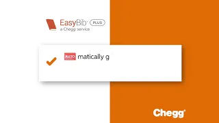 Improve your writing with EasyBib Plus