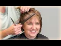 This Layered Bob Made Linda Look Instantly Younger at 61 Classy Stacked Bob