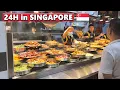24 Hours In SINGAPORE - BEST STREET FOOD In ASIA