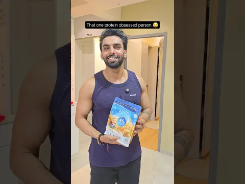 Har khane me protein hoona chahiye 😝 #mukeshjaiswal #milldprotein #funnyvideo