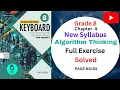 ALGORITHMIC THINKING EXERCISE FULL SOLVED KEYBAORD COMPUTER SCIENCE UNIT 4 GRADE 8 OXFORD