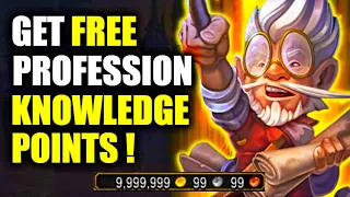 DO THIS To Get FREE KNOWLEDGE Points Artisan Mettle WoW Dragonflight Goldmaking Professions