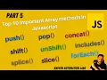 - Array 10 Most Important Arrays Functions in JavaScript