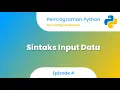 INPUT DATA in PYTHON