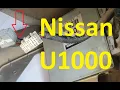 Causes and Fixes Nissan U1000 Code CAN Communication Line Signal Malfunction