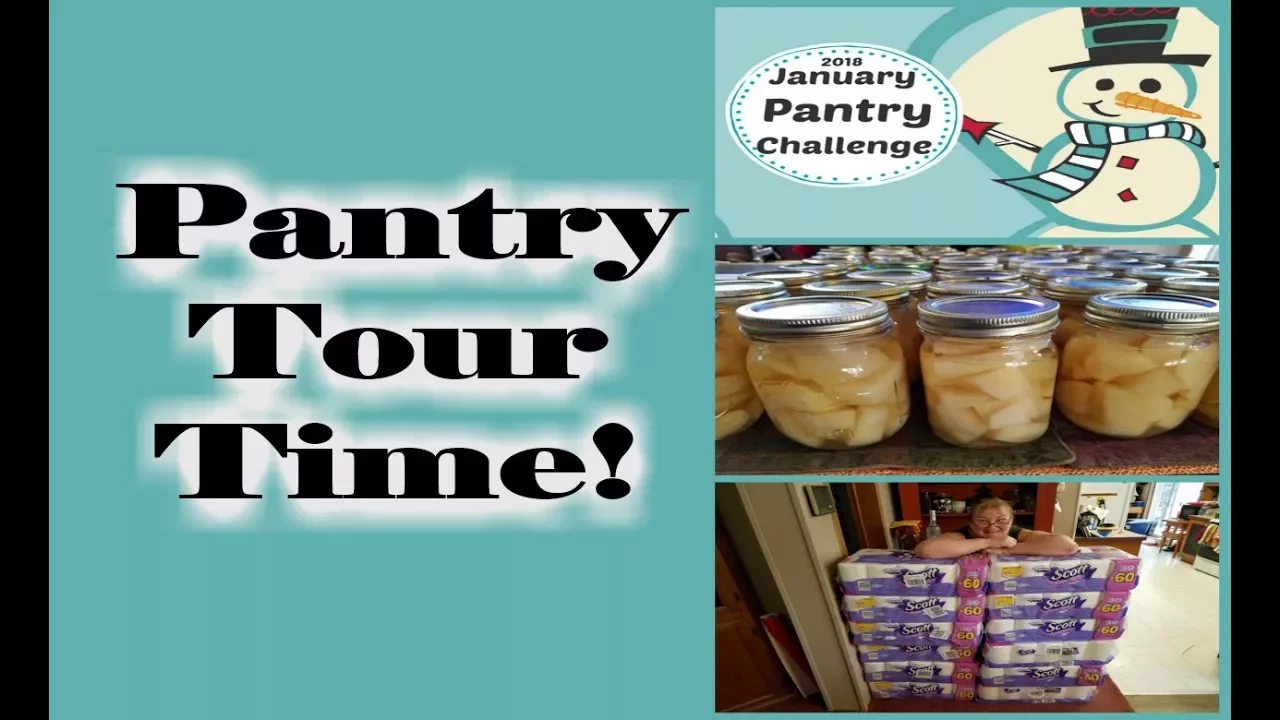 Pantry Tour ~ 2018 January Pantry Challenge