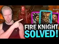 BEST TIPS and CHAMPS TO MAKE FIRE KNIGHT EASY Normal Hard - Raid Shadow Legends