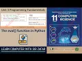 The eval function in Python Unit 3 Programming fundamentals Class 11 Computer Science F B I S E