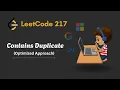 Contains Duplicate - Leetcode 217