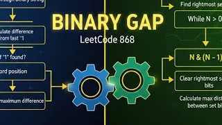 Binary Gap LeetCode 868 using two approaches