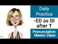 Suffix - ED Shadowing Practice TID