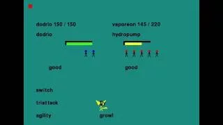 Pokemon Python Game Demo