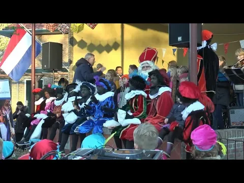 Video Beelden van de sinterklaasintocht in Heelsum in 2018, opgenomen bij het verslag van Renkum Nieuws.