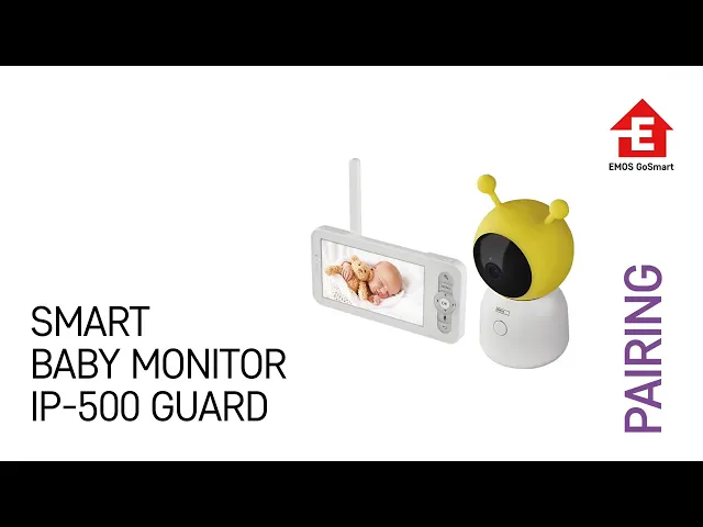 Caméra IP 3MP 5Vdc IP20 avec moniteur IP-500 GUARD Wi-Fi GoSmart EMOS