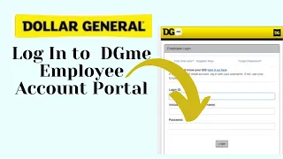 DGme Employee Sign In Log In to your DGme Employee Account Portal DG me Employee Access