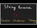 18 String Reverse EMU 8086