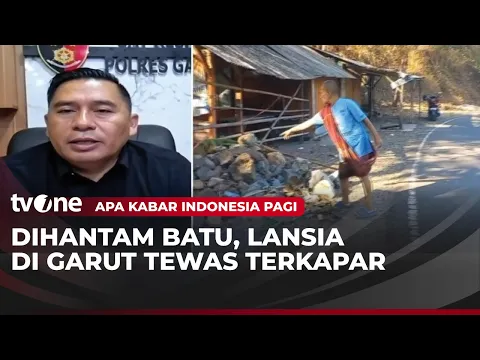 Kronologi Lansia Garut Tewas Dihantam Batu