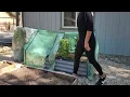 Quictent Raised Garden Bed with Greenhouse Cover https amzn