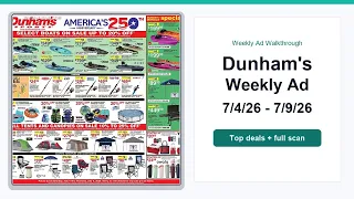 Dunham s Weekly Ad 26 - 26 Top Deals