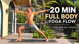 20 Min Full Body Yoga Flow | Daily Yoga for All Levels