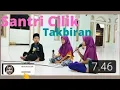 Gema Takbir Santri Cilik diiringi Bedug