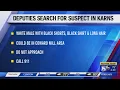 Deputies search for suspect in Karns